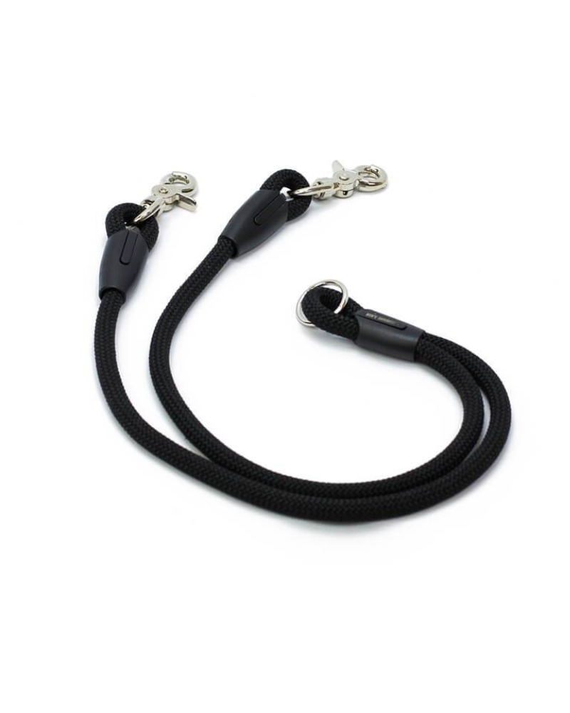 Splitter Dog Leash in Midnight Black