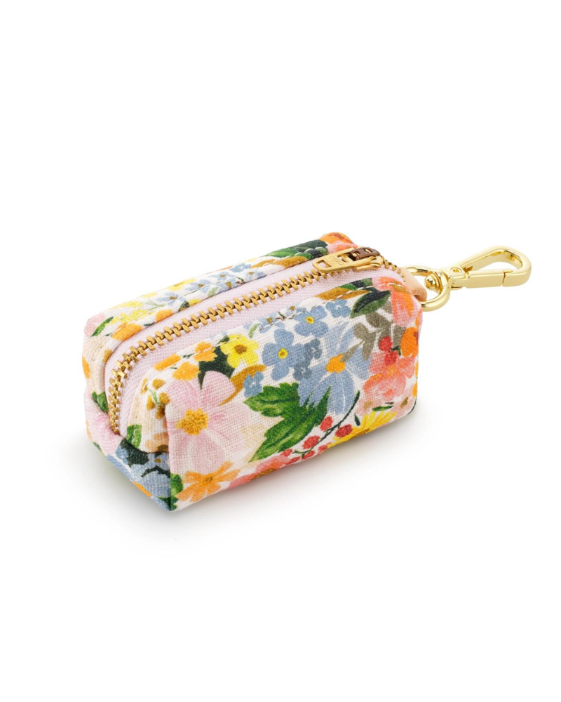 Rifle Paper  Marguerite Waxed Canvas Waste Bag Dispenser