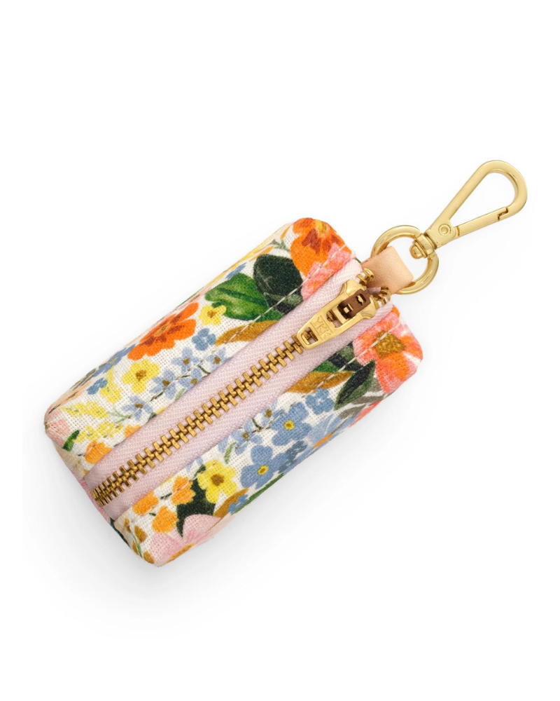 Rifle Paper  Marguerite Waxed Canvas Waste Bag Dispenser
